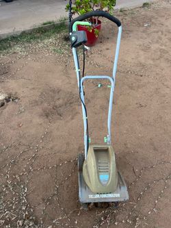 Electric garden tiller/cultivator