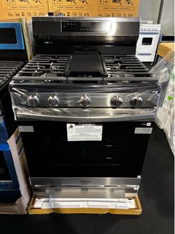 👨🏽‍🍳 Brand new Samsung gas range with air fryer