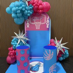 Miami Heats Birthday Decor 
