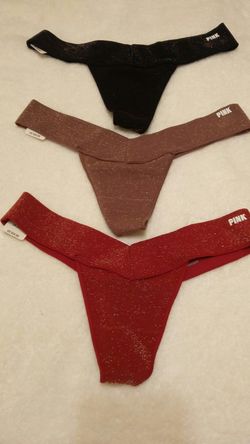 New PINK Victoria's Secret Shine Thong Panties - S for Sale in Coral  Springs, FL - OfferUp