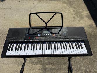 Glarry Keyboard and stand