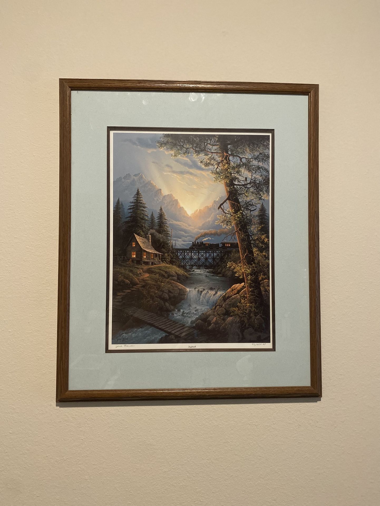 Limited Edition 93/280 Framed Artwork