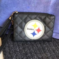 Pittsburgh Steelers women’s zip organizer purse