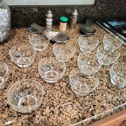 Princess House Custard Cups 13 Of Them Princess House Salad Bowls Four Of Them All For $80 Firm All The Original Pattern Perfect Never Used