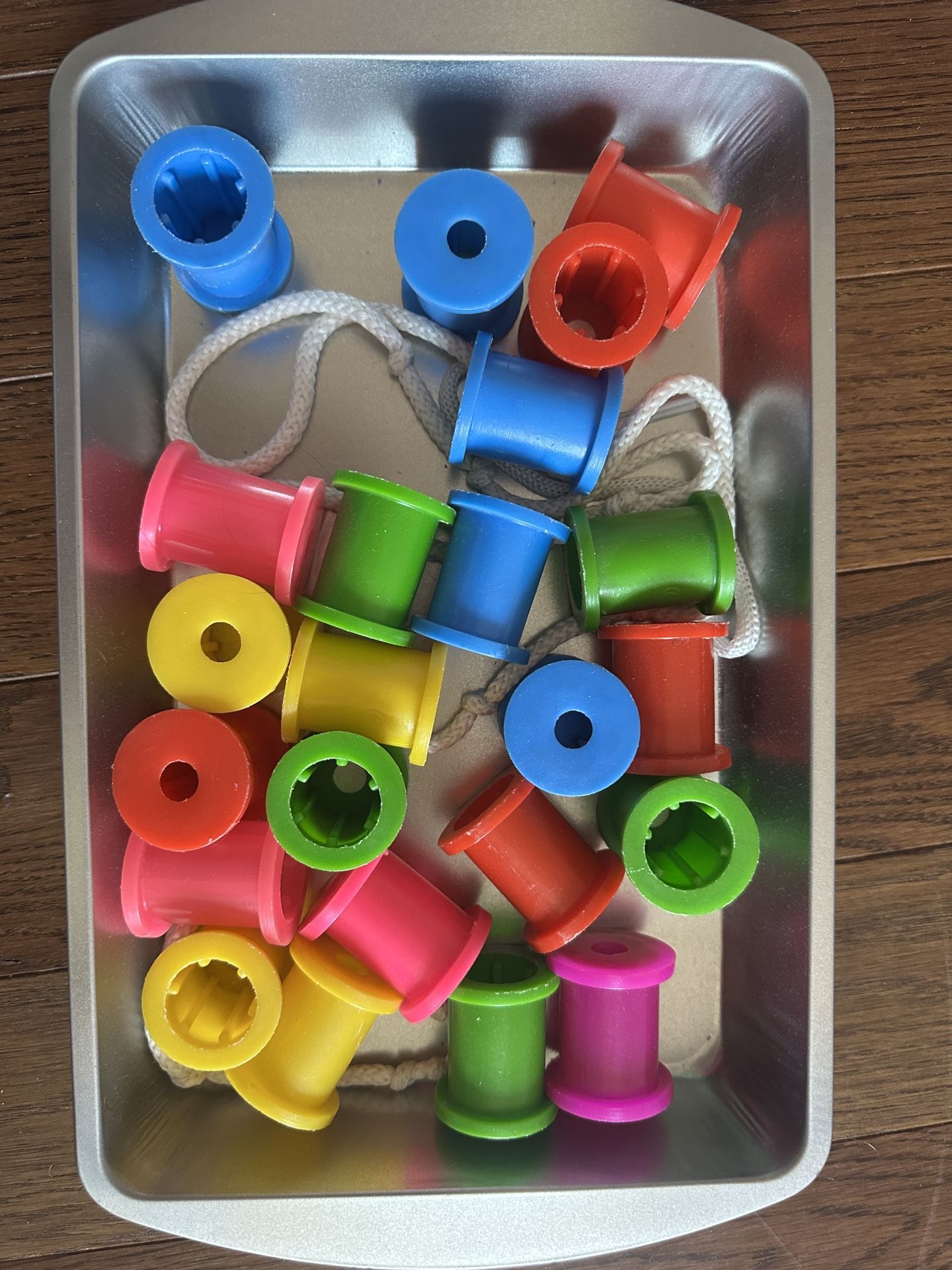 Colorful Lacing Beads Toy – $2