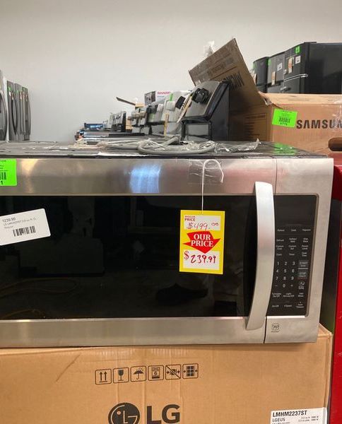 LG 2.0 Cu Microwave LMV2031ST LI5