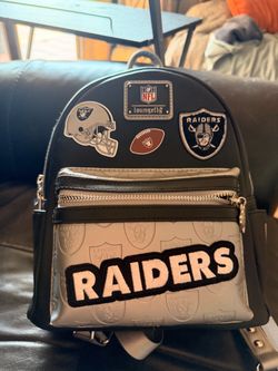 Loungefly NFL Las Vegas Raiders Mini Backpack