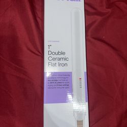 Conair 1″ Double Ceramic Flat Iron 