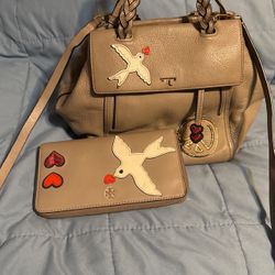 Tory Burch Bag And Wallet Set 