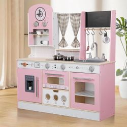 Kids Kitchen playset, Wooden Play Kitchen