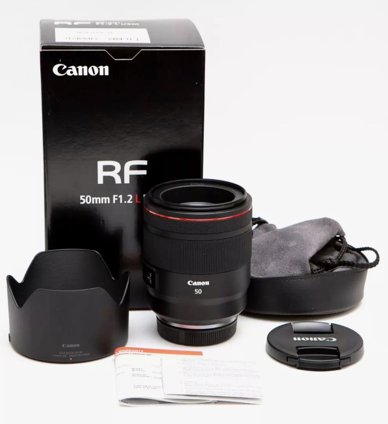 Canon RF 50 f/1.2L - Like New
