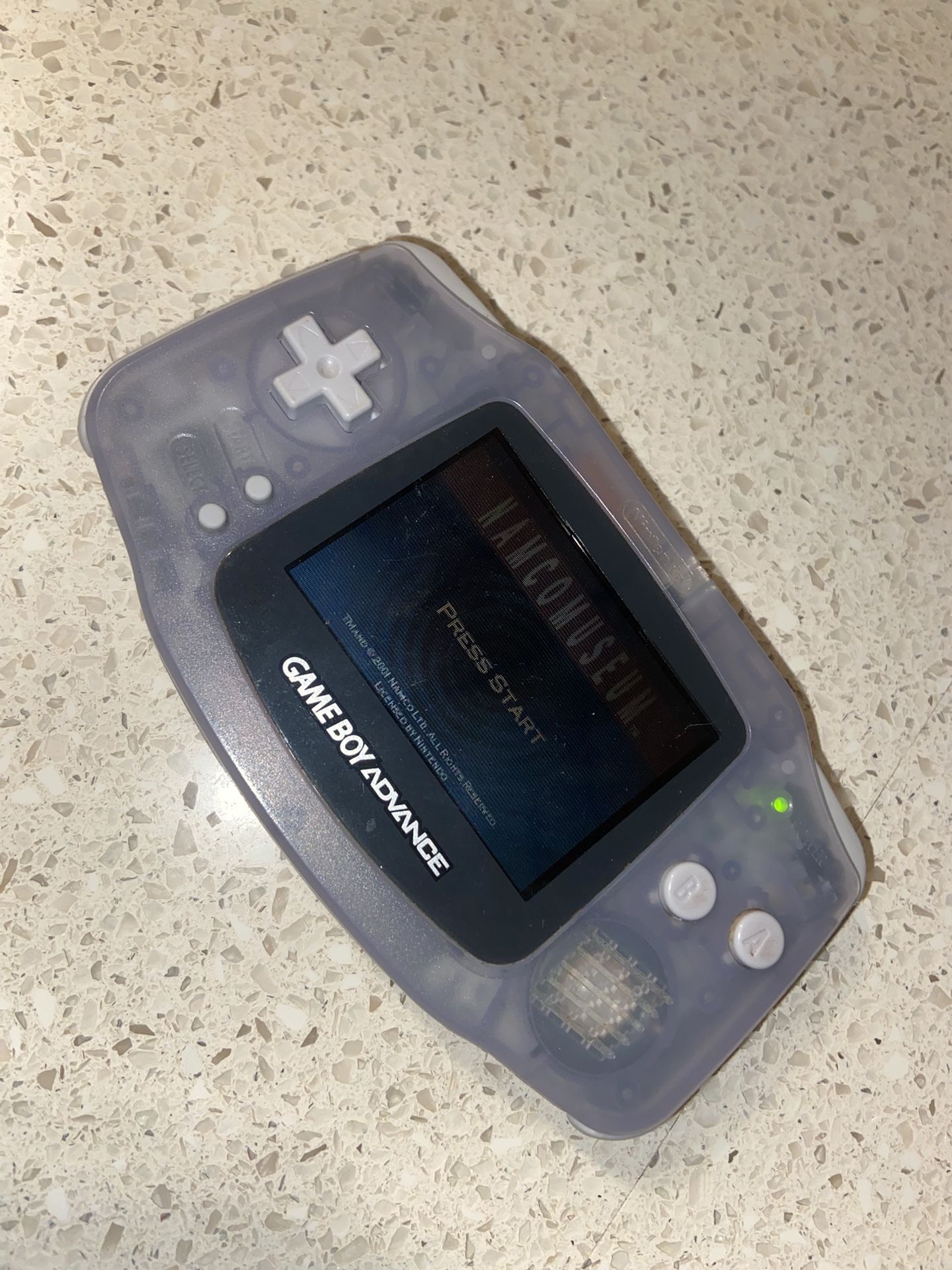 Gameboy Advanced Glacier Purple