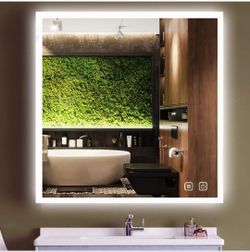 Led Light Up Mirror 36×36