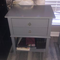 Two * Nightstand Tables * 2 Draws On Each One