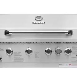 NXR 31 in. 4-Burner Built-In Gas Grill in Stainless Steel with Infrared.