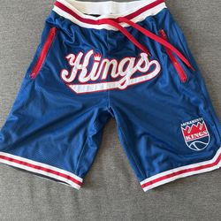 Brand New Sacramento Throwback Kings Shorts