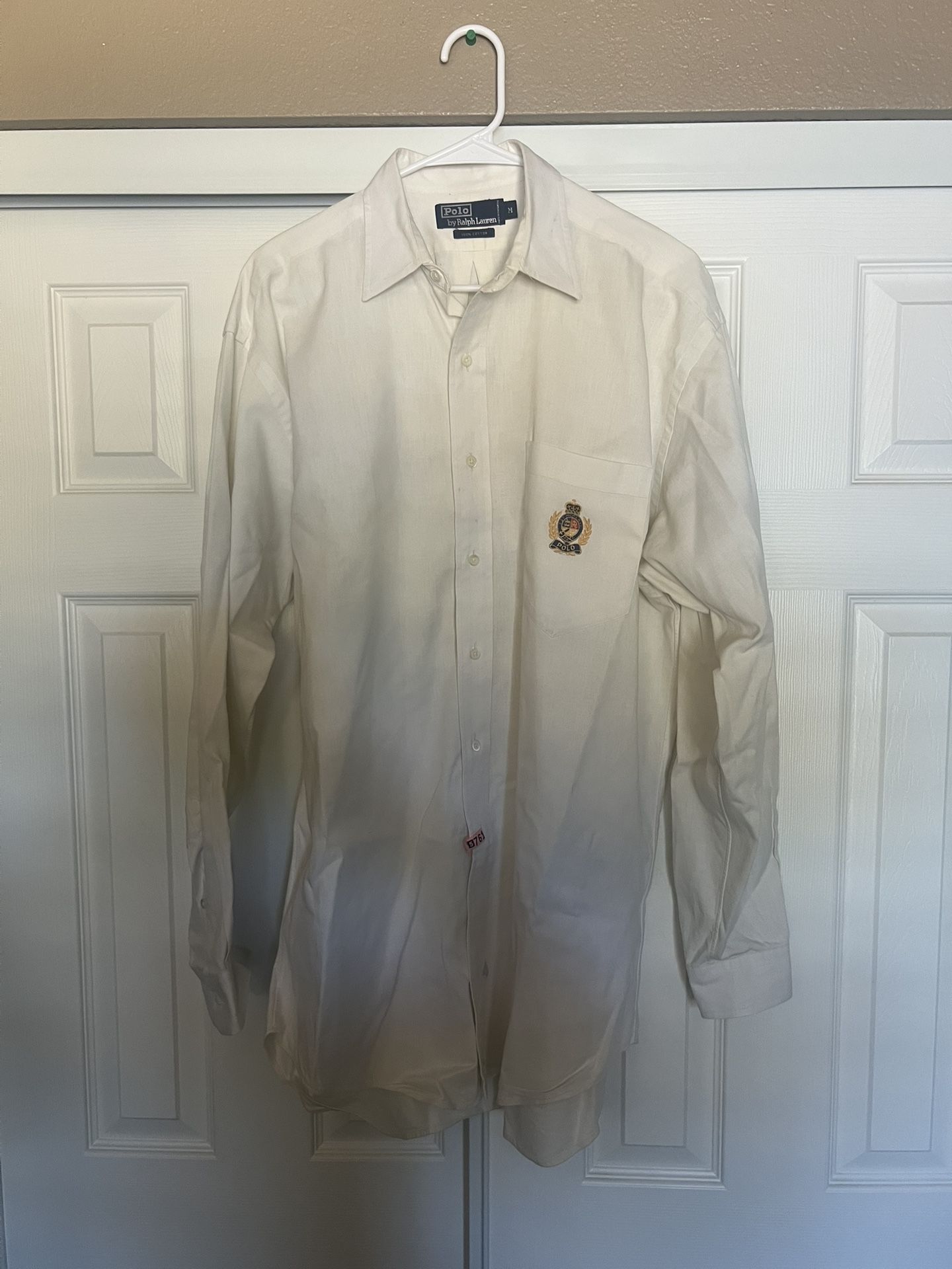 Polo Ralph Lauren Size Medium Dress Shirt 