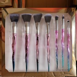 New 7pcs make up brushes with box