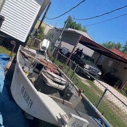 Rhino Aluminum Boat With Trailer 