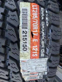 Nitto Terra Grappler G2 LT285/70R17