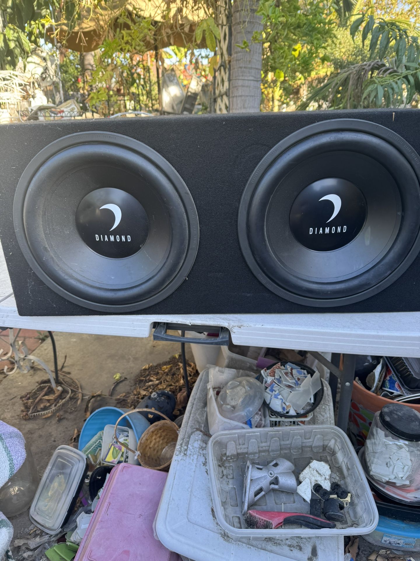Diamond Audio D3 Black 2: 12 in. Subwoofers W/box