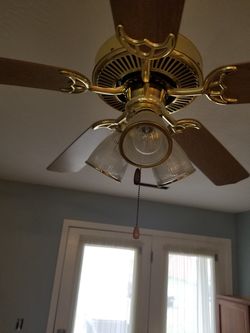 52" ceiling fan with 5 blades
