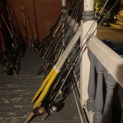 Boat And Fishing rods