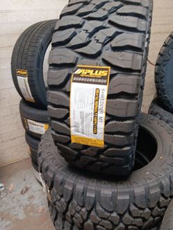 New set of aplus mud terrain 35 1250 22 lt