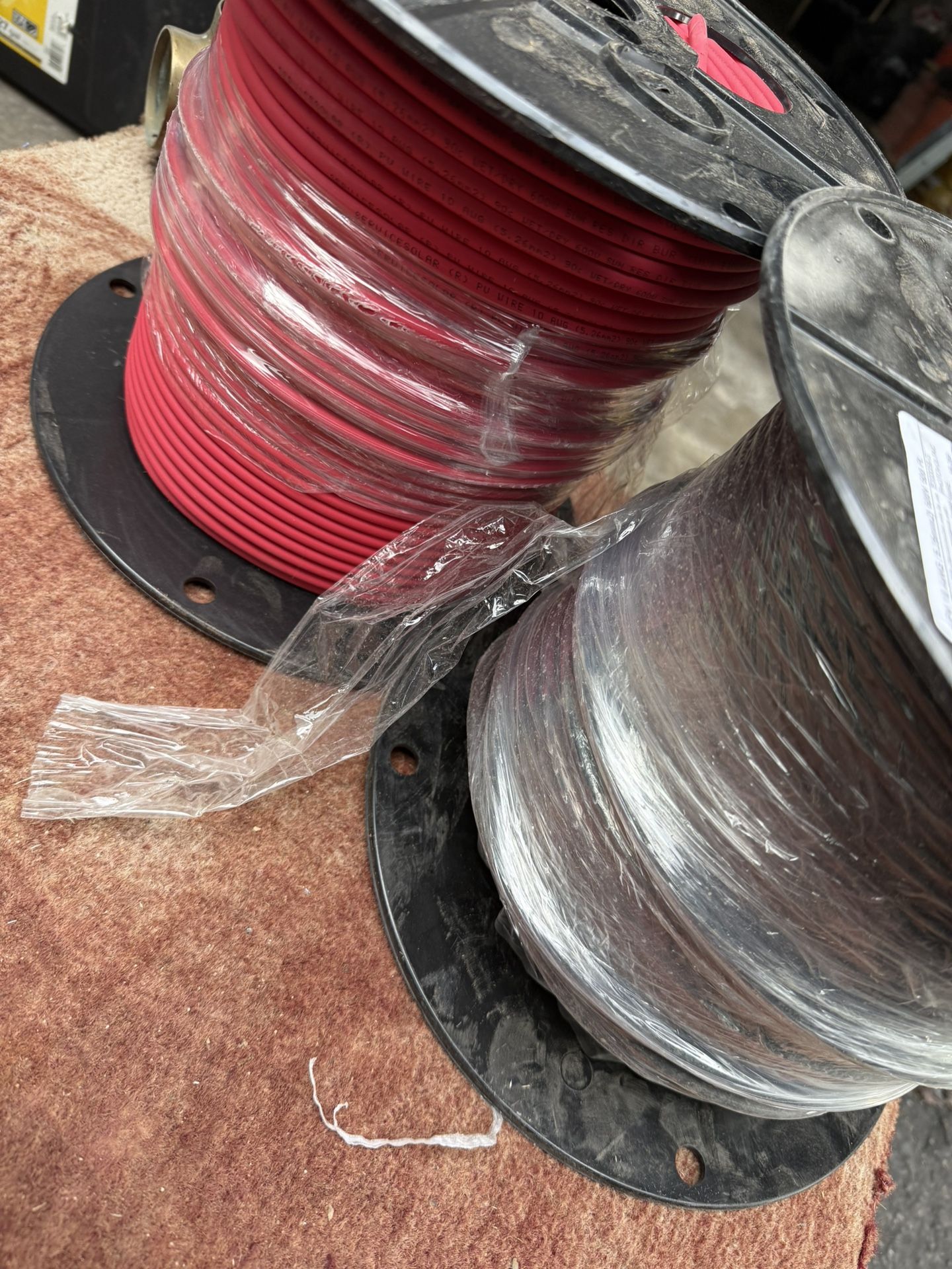 #10 PV Solar Wire 500ft New Roll ( Price Of Each And Firm )