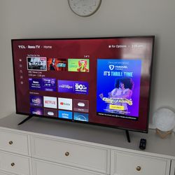 Tcl 55 Inch TV Like New 