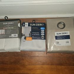 ~New~ Sun zero Blackout Curtain Sets