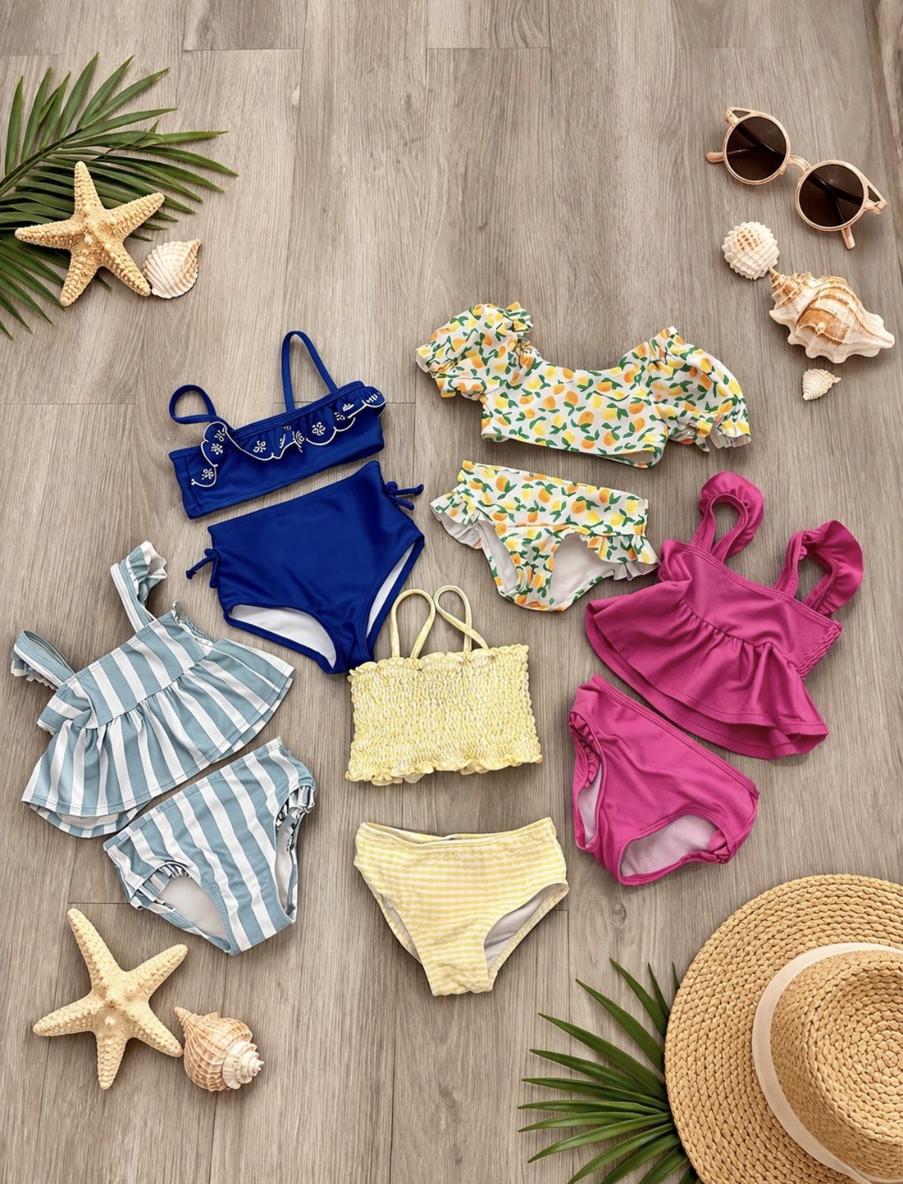 Bikinis niña talla 3 – como nuevos 👙✨ $12 c/u