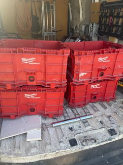 Milwaukee Packout Crates – Set of 4