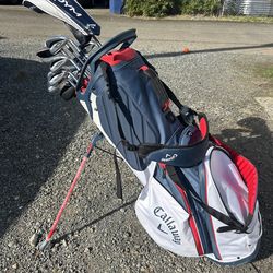 Calloway, Ping, Taylormade golf clubs