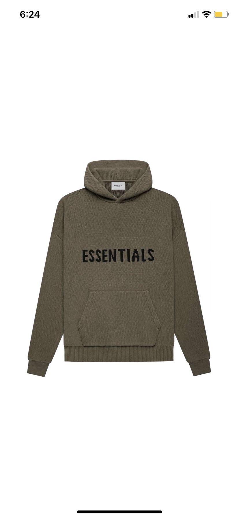FOG - FEAR OF GOD Harvest Knit Sweater XL