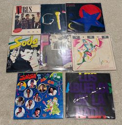 Lot of 8 records