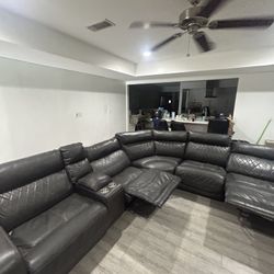 sectional Sofa With Power Recliner