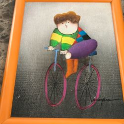 Joyce Roybal; Painting; Oil on Canvas; Framed; Art