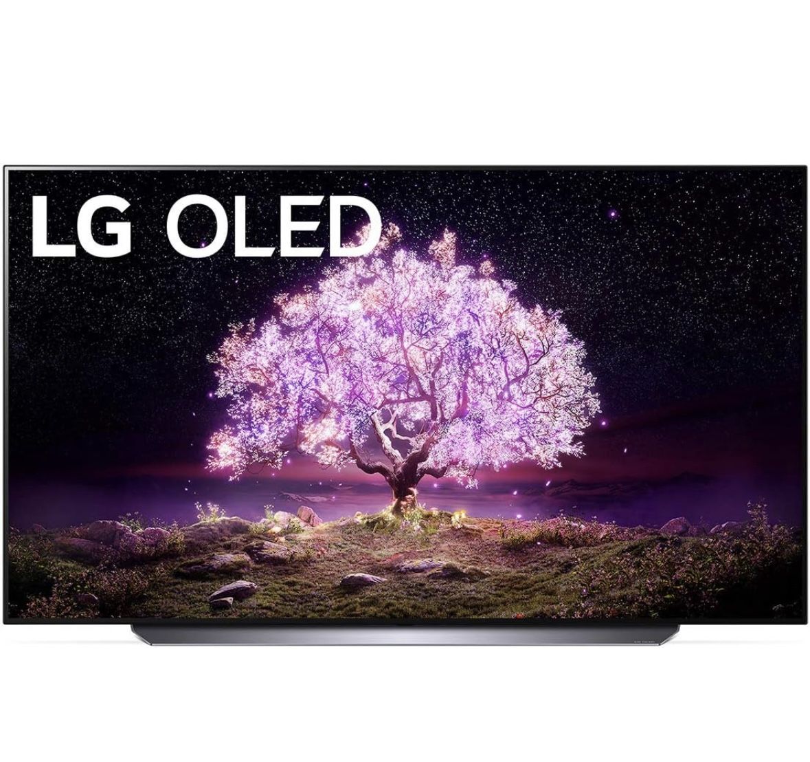 LG 77” C1 OLED UHD 4K smart TV  With Remote
