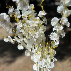 Long Stems White Orchids, Event Decor, Wedding, Birthday Artificial Flowers Decoration