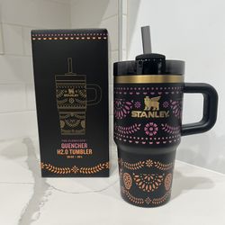 Stanley 20oz Dia De Los Muertos Midnight Catarina Special Edition Tumbler 