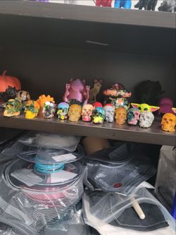 Skull key chains