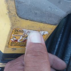 DEWALT HAMMER ROTARY DRILL 20V LITHIUM XR BRUSHLESS WITH BATTERY AND CHARGER 