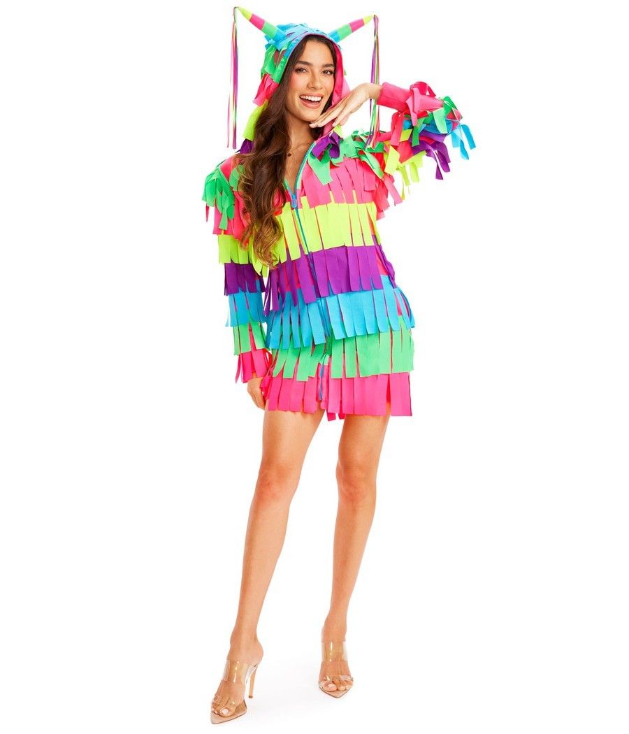 Women's Pinata Dress Costume - Medium