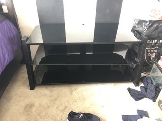 Tempered glass stand