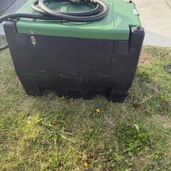 58 Gallon Portable Diesel Tank, Portable Fuel Tank with 12V Electric Fuel Transfer Pump, with Batter