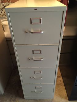 HON,4 drawer file cabinet.