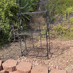Wrought Iron Plant Stand