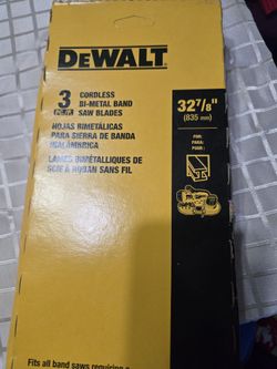 New Saw Blades Dewalt