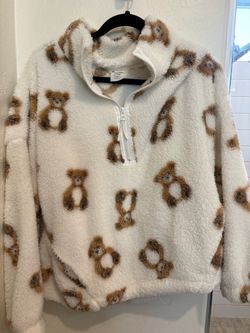 teddy bear pullover fleece